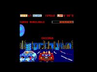 une photo d'Ã©cran de Turbo Outrun sur Amstrad CPC